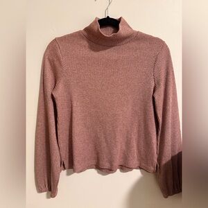 Madewell Dusty Pink Knit Sweater